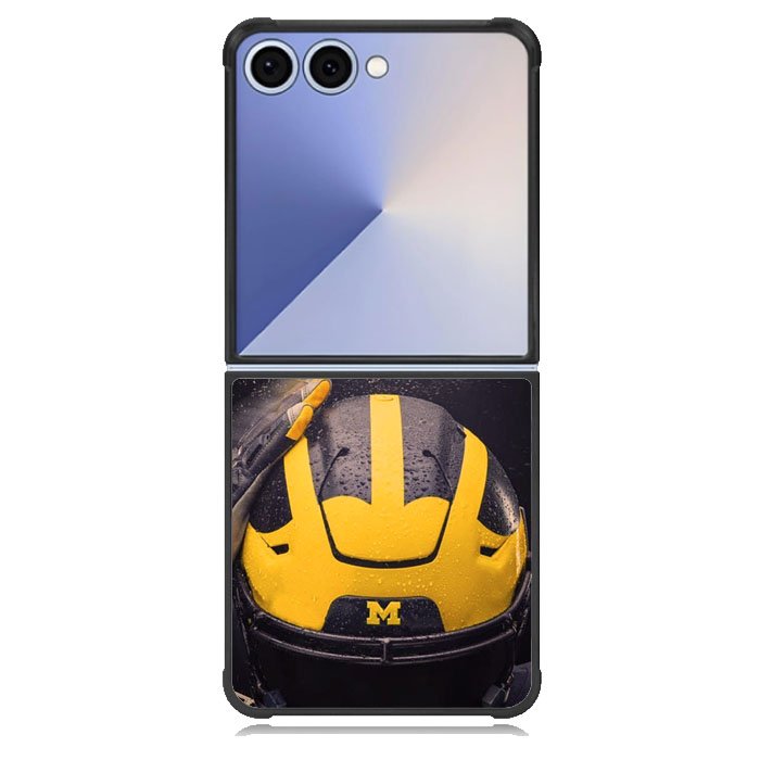 Michigan Wolverines Helmet Samsung Galaxy Z Flip 7 Case DC1153