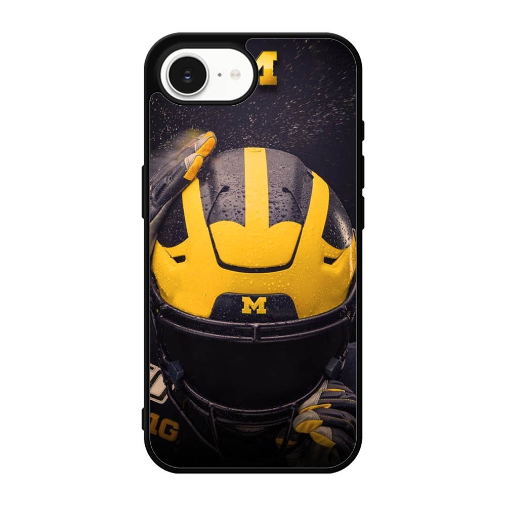 Michigan Wolverines Helmet iPhone 17e Case DC1153