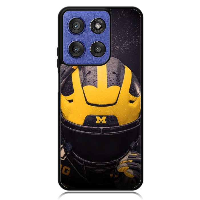 Michigan Wolverines Helmet Motorola Moto G Stylus 5G 2025 DC1153