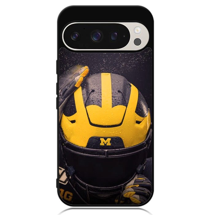Michigan Wolverines Helmet Google Pixel 9 | Google Pixel 9 Pro Case DC1153