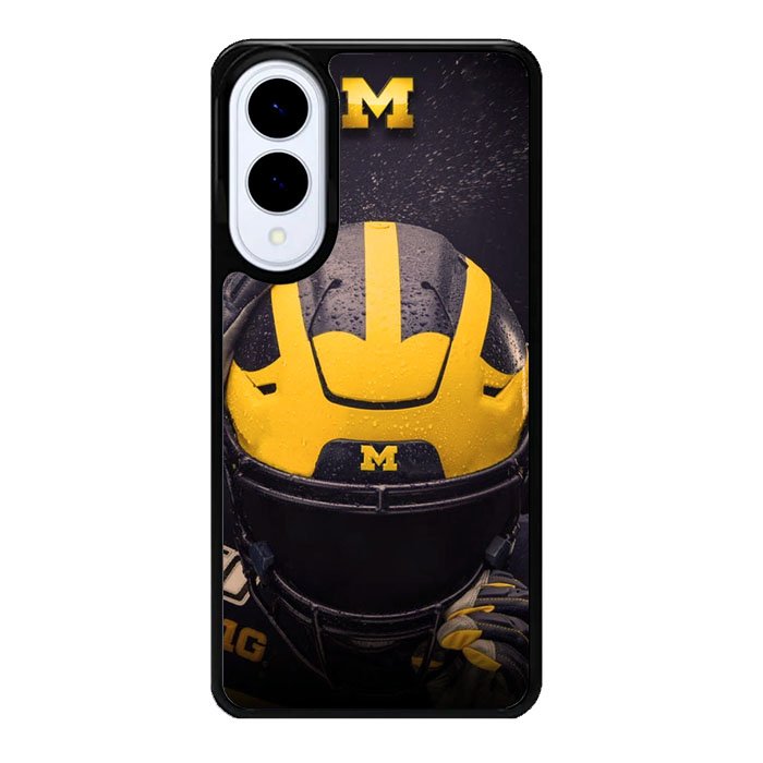 Michigan Wolverines Helmet Samsung Galaxy S25 Edge DC1153