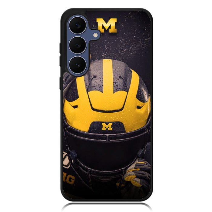 Michigan Wolverines Helmet Samsung Galaxy S23 FE Case DC1153