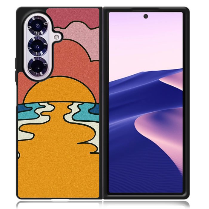 Sun Samsung Galaxy Z Fold 7 Case DC1790