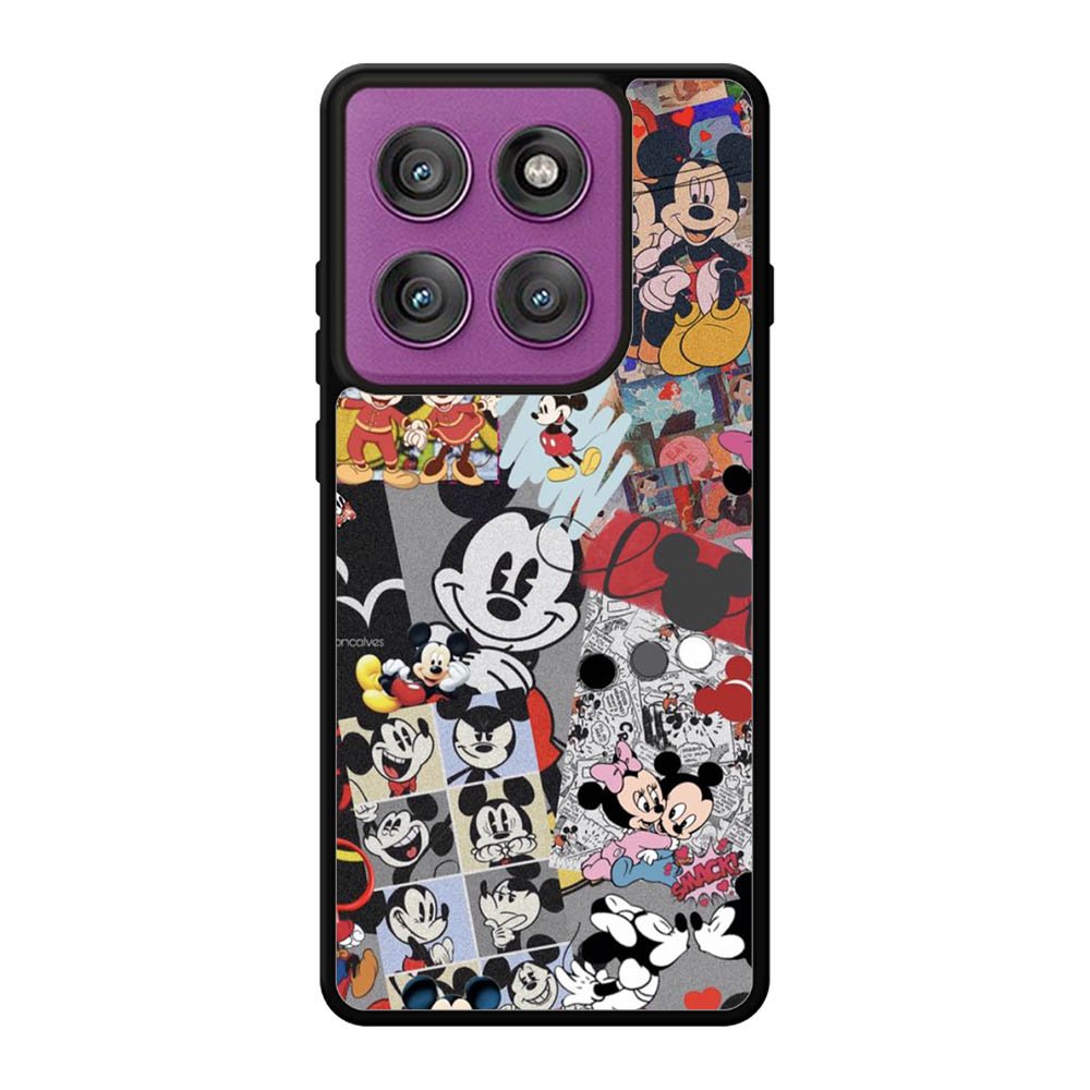 Mickey And Minnie Mouse Motorola Moto Edge 60 Pro Case
