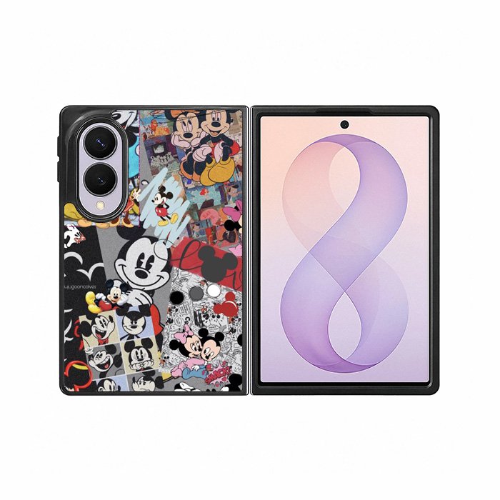 Mickey And Minnie Mouse Samsung Galaxy Z Fold 8 Case