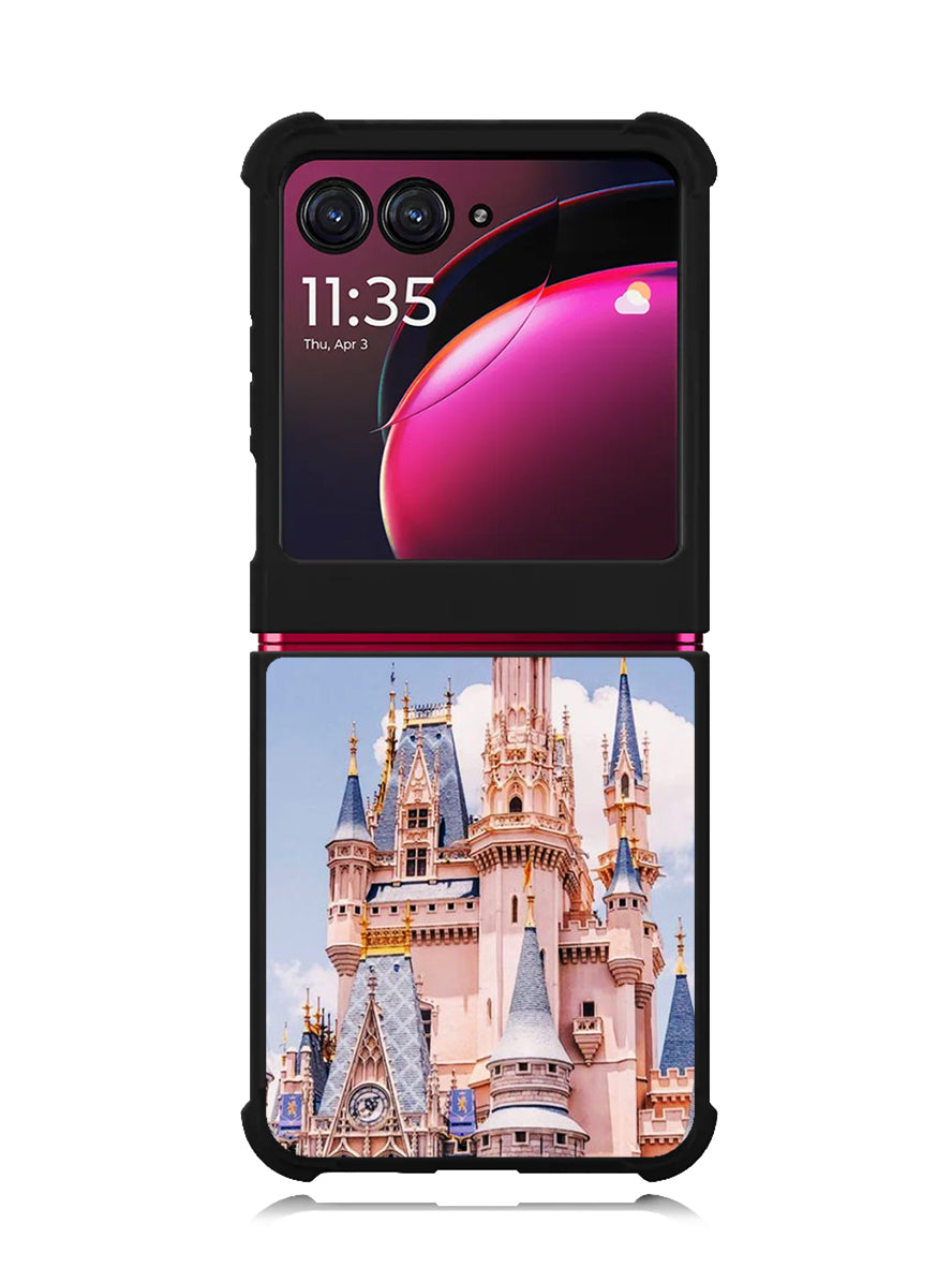 Disney Castles 4th Motorola Moto Razr Plus 2023 , Moto Razr+ 2023 Case