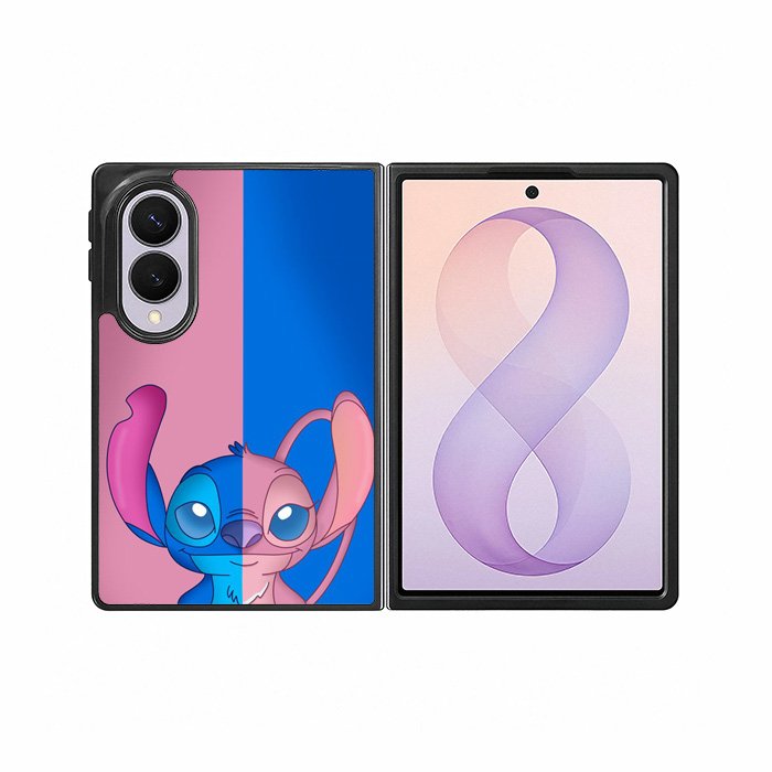Stitch And Angel 2nd Samsung Galaxy Z Fold 8 Case