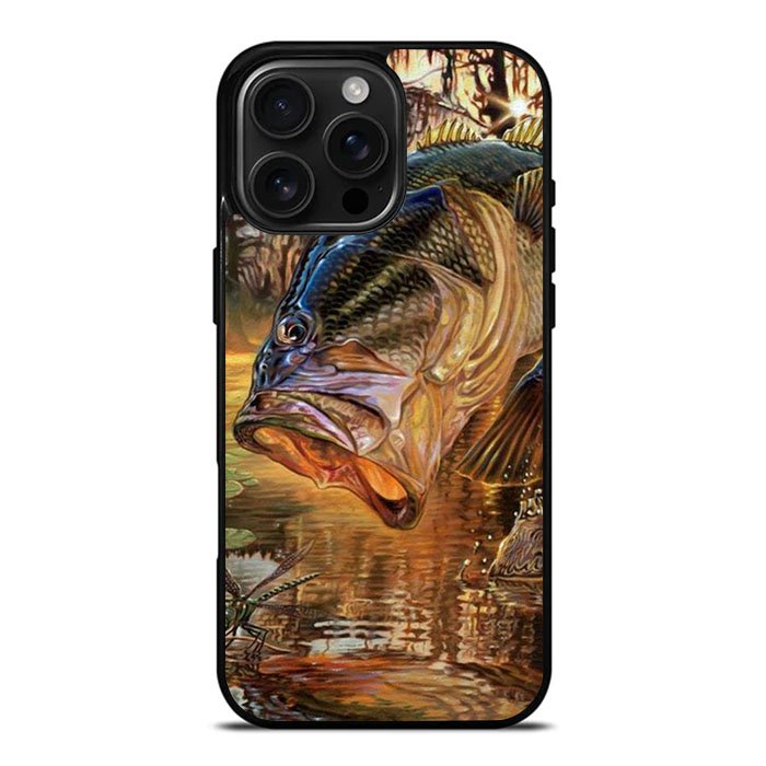 Bass Fish iPhone 16 Pro Max Case DC0145