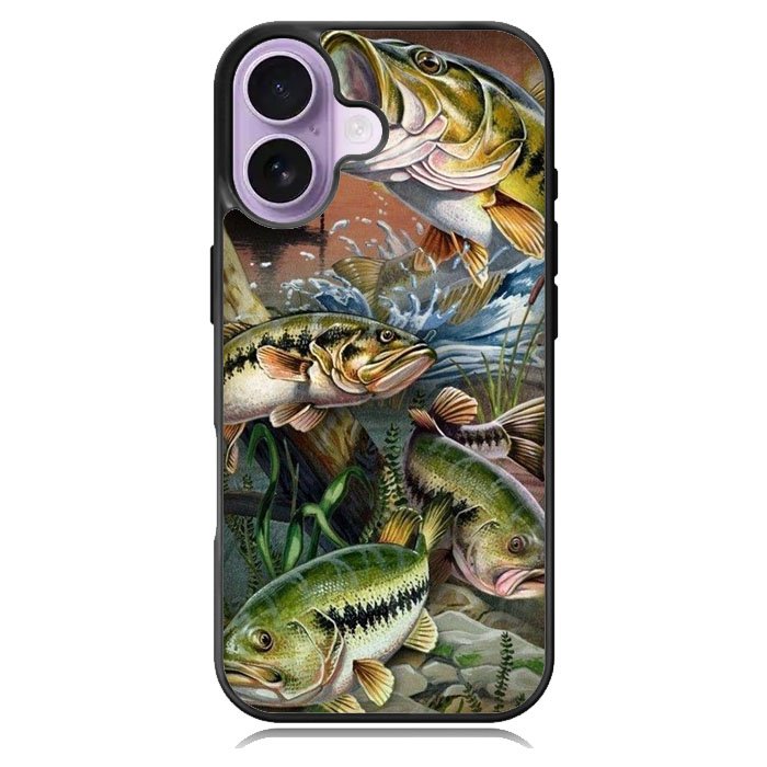 Bass Fishing iPhone 16 Case DC0146