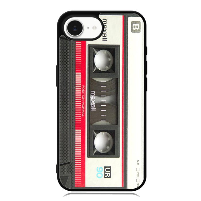 Retro Cassette Tape Maxell Mix Case iPhone 16e Case DC1575