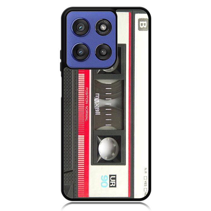 Retro Cassette Tape Maxell Mix Case Motorola Moto G Stylus 5G 2025 DC1575