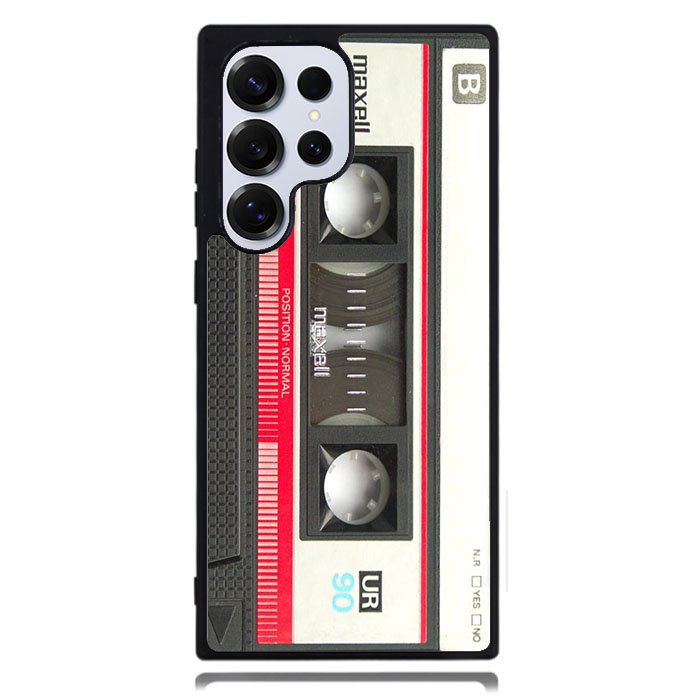 Retro Cassette Tape Maxell Mix Case Samsung Galaxy S25 Ultra Case DC1575