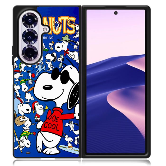 Peanuts Joe Cool Case Samsung Galaxy Z Fold 7 Case DC1389