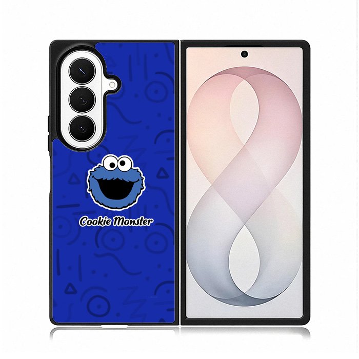 Cookie Monster Samsung Galaxy Z Fold 8 Ultra Case DC0381