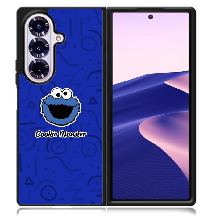 Cookie Monster Samsung Galaxy Z Fold 7 Case DC0381