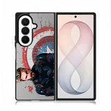 Captain America Samsung Galaxy Z Fold 8 Ultra Case DC0286
