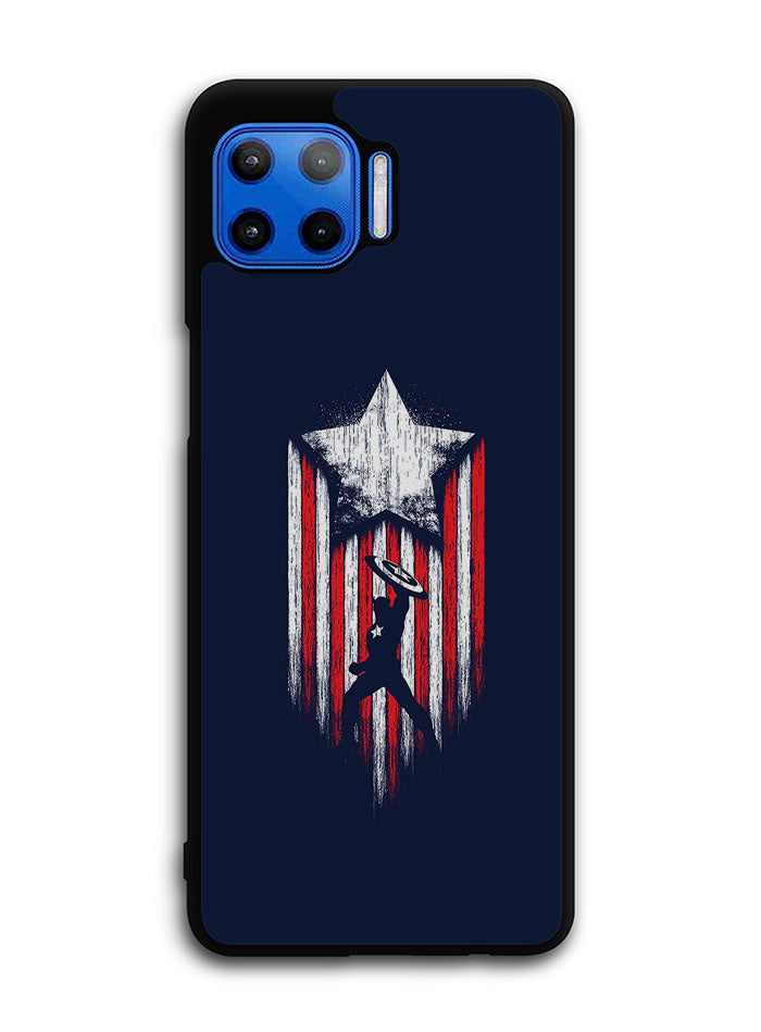 Captain America 1st Motorola Moto One 5G Case , Moto One 5G UW Case , Moto G 5G Plus Case
