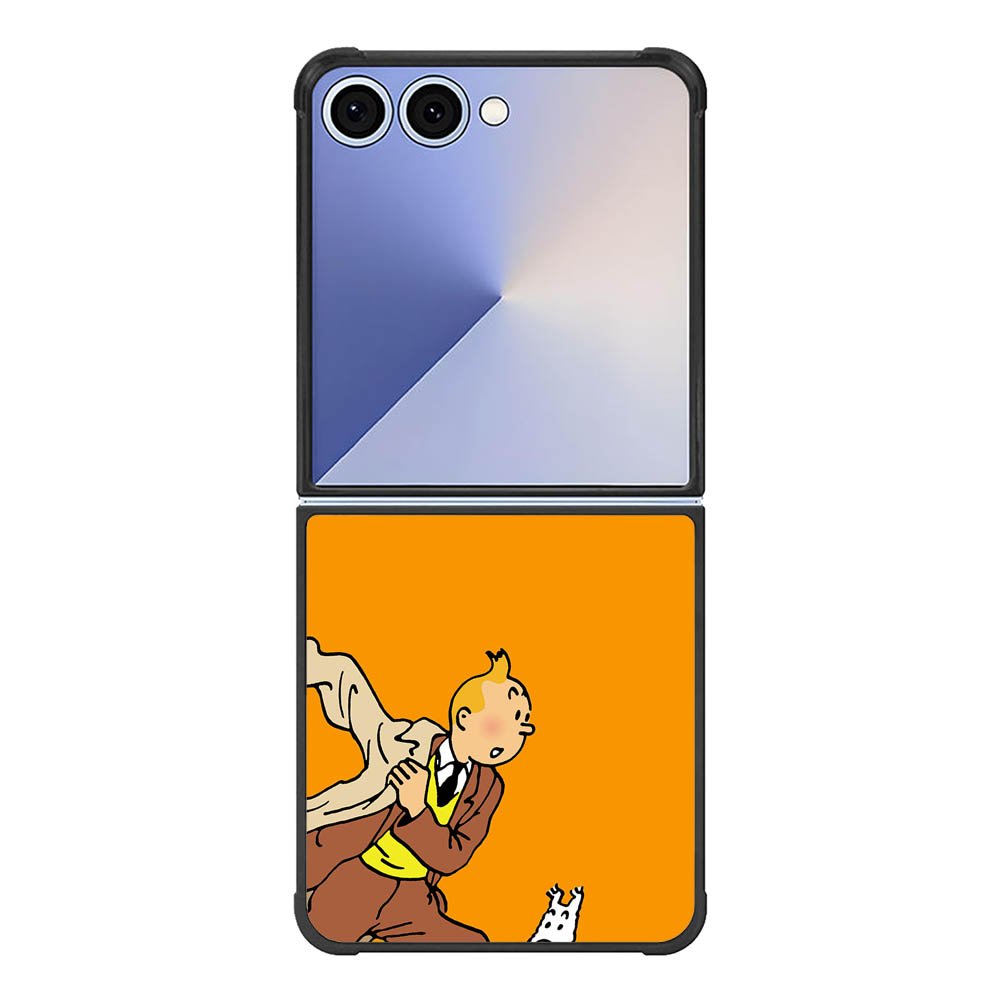 Adventure of Tintin Samsung Galaxy Z Flip 7 5G Case