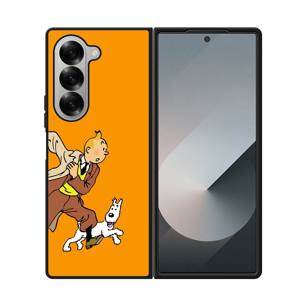 Adventure of Tintin Samsung Galaxy Z Fold 7 5G Case