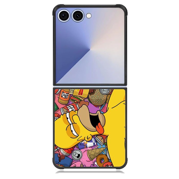 The Simpson Samsung Galaxy Z Flip 7 Case DC1876