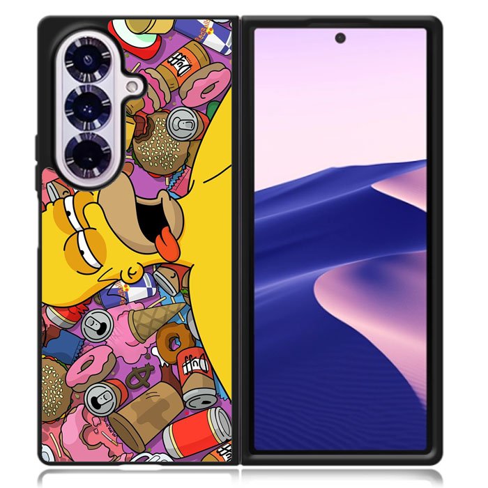 The Simpson Samsung Galaxy Z Fold 7 Case DC1876