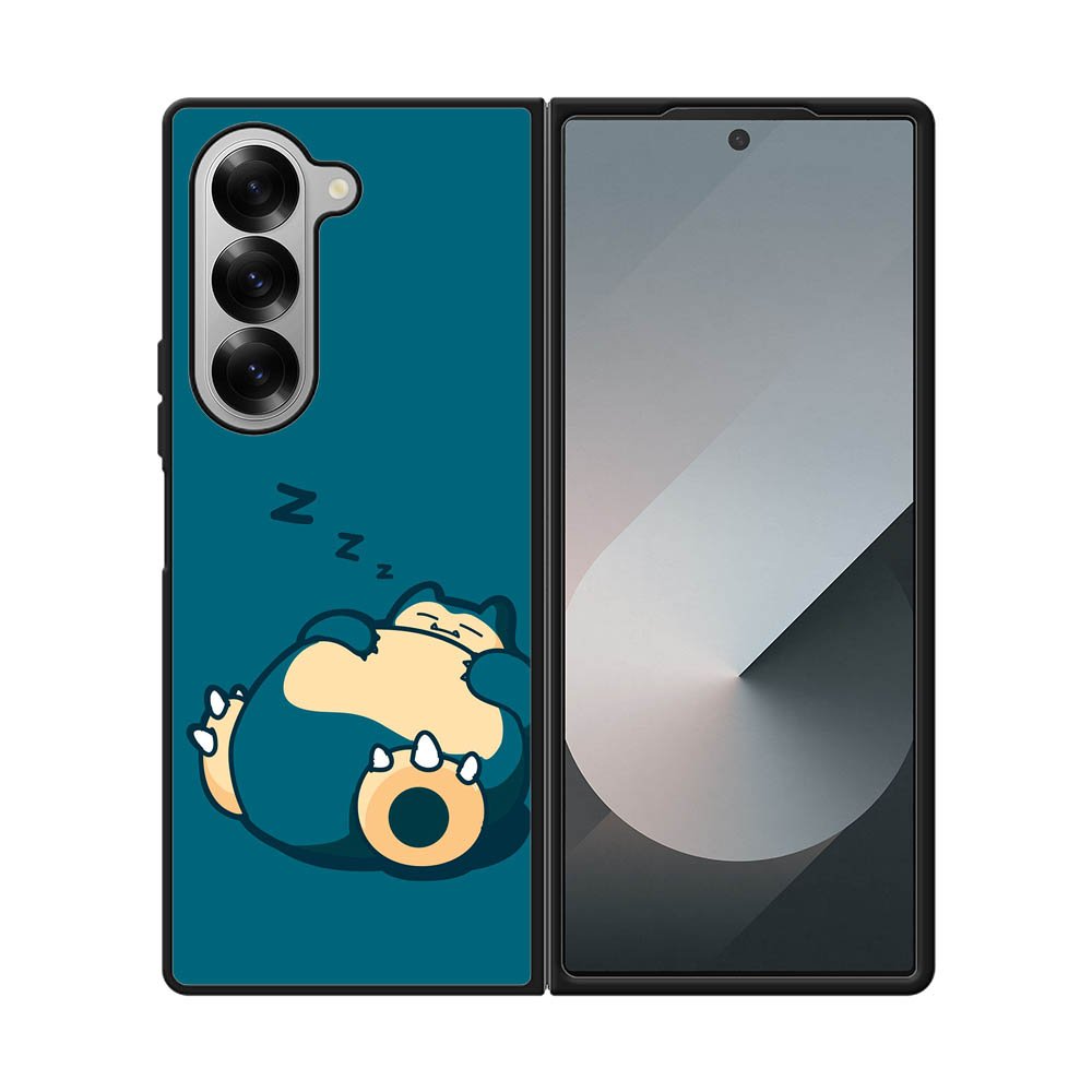 Pokemon Snorlax 1st Samsung Galaxy Z Fold 7 5G Case