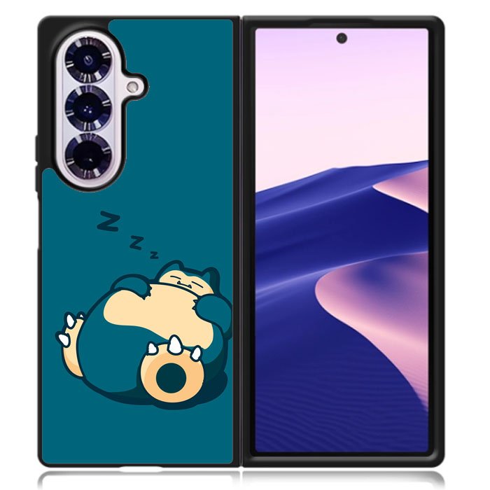 Pokemon Snorlax Samsung Galaxy Z Fold 7 Case DC1493