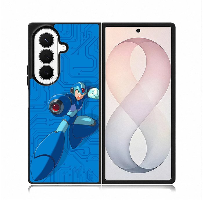 Mega Man X Game Samsung Galaxy Z Fold 8 Ultra Case