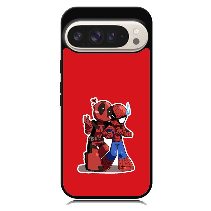Deadpool X Spiderman Chibi Google Pixel 10 Pro XL Case DC0457