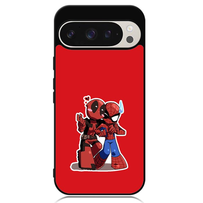 Deadpool X Spiderman Chibi Google Pixel 9 | Google Pixel 9 Pro Case DC0457