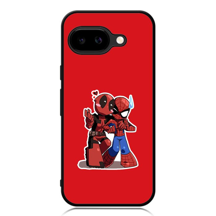 Deadpool X Spiderman Chibi Google Pixel 9A Case DC0457