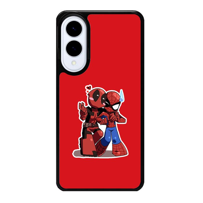 Deadpool X Spiderman Chibi Samsung Galaxy S25 Edge DC0457