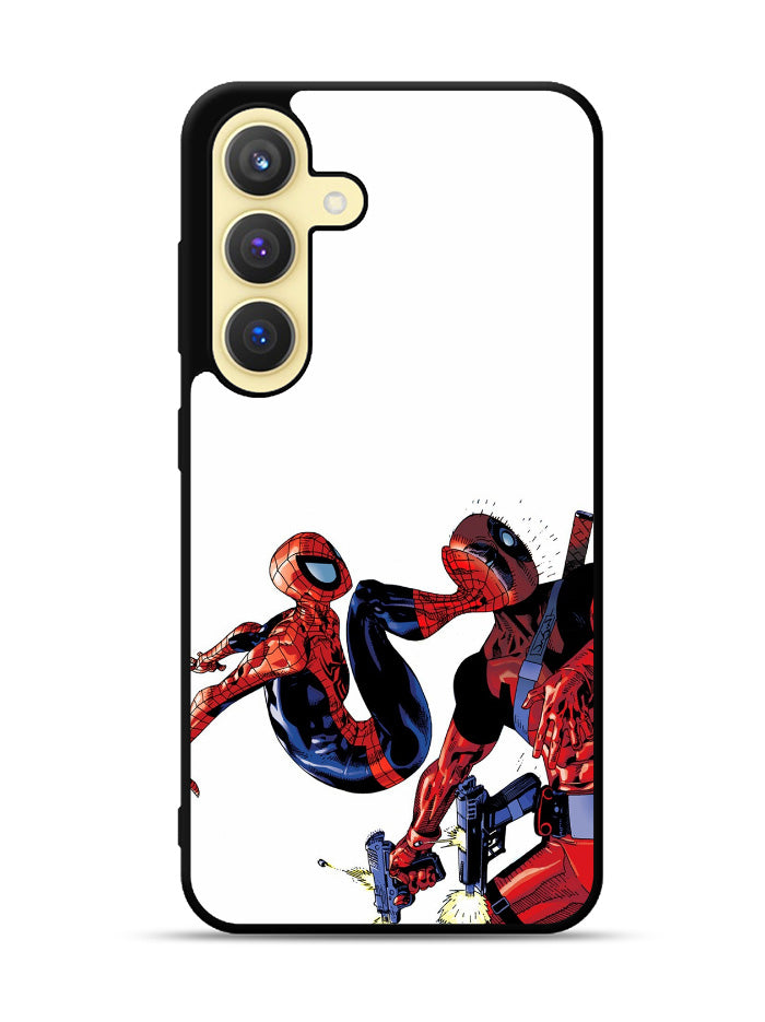Deadpool x Spiderman Marvel Samsung Galaxy S25 Plus 5G , Samsung Galaxy S25+ 5G Case