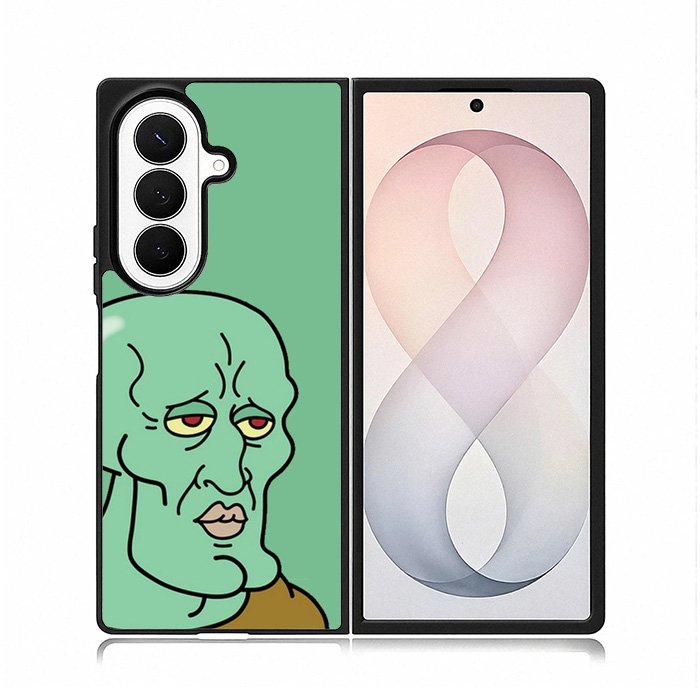 Squidward Handsome Face Samsung Galaxy Z Fold 8 Ultra Case