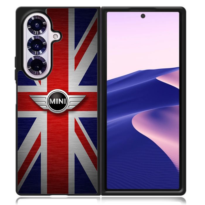 Mini Cooper Union Jack Samsung Galaxy Z Fold 7 Case DC1177