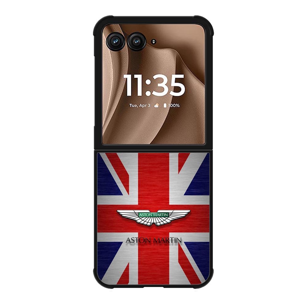 Aston Min Union Jack Motorola Moto RAZR Plus 2025 Case