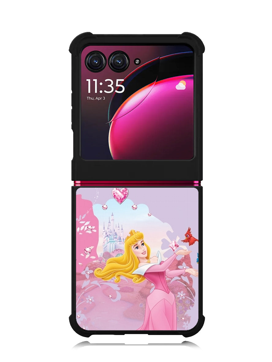 Disney Princess Aurora Motorola Moto Razr Plus 2023 , Moto Razr+ 2023 Case