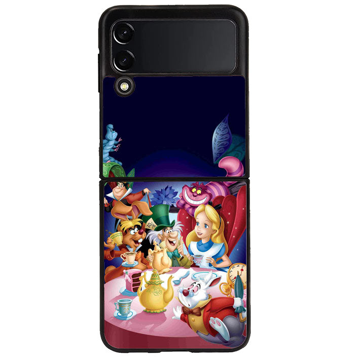 Disney Alice In Wonderland Samsung Galaxy Z Flip 4 5G 2022 Case