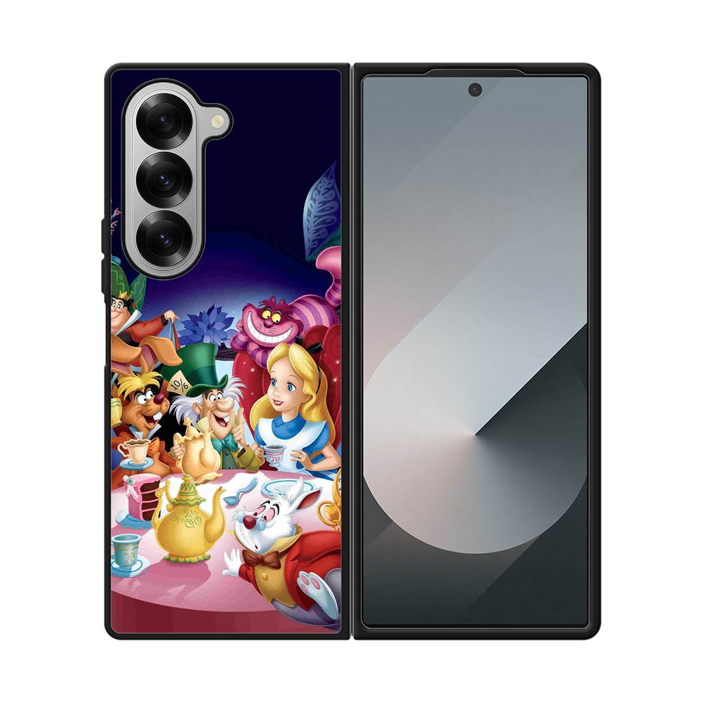 Disney Alice In Wonderland Samsung Galaxy Z Fold 7 5G Case