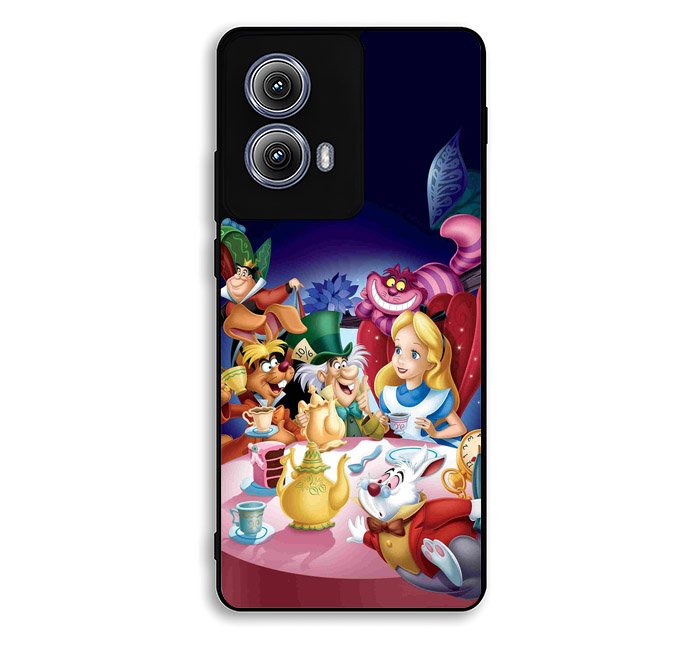 Disney Alice In Wonderland Motorola Moto Edge 2024 Case DC5401