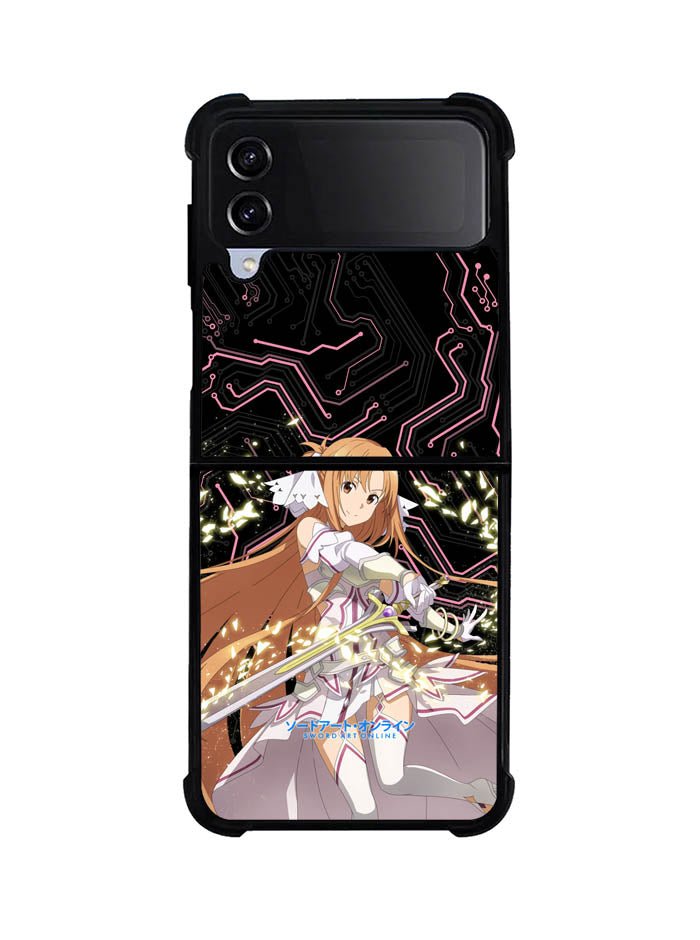 Sword Online Asuna Stacia Samsung Galaxy Z Flip 4 5G 2022 Case
