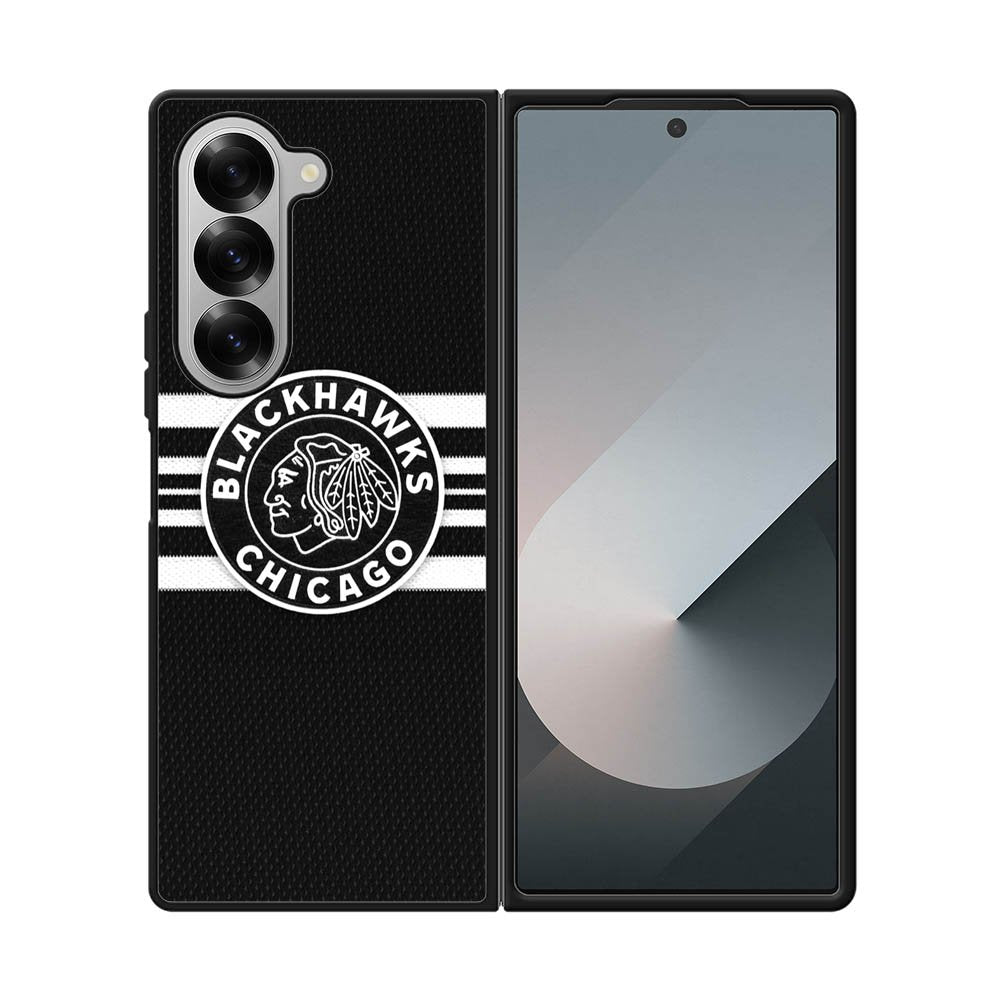 Blackhawks Chicago Samsung Galaxy Z Fold 7 5G Case