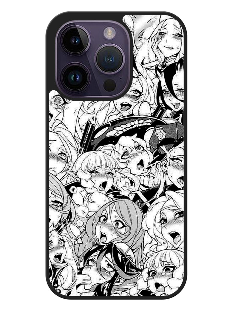 Ahegao Face Manga iPhone 14 Pro Max Case BLN1969