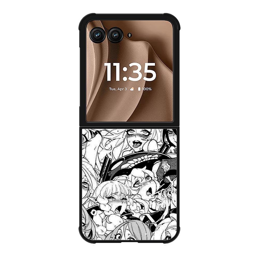 Ahegao Face Manga 1st Motorola Moto RAZR Plus 2025 Case