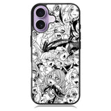 Ahegao Face Manga iPhone 16 Case DC0029