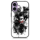 Joker Black White iPhone 16 Case DC0938