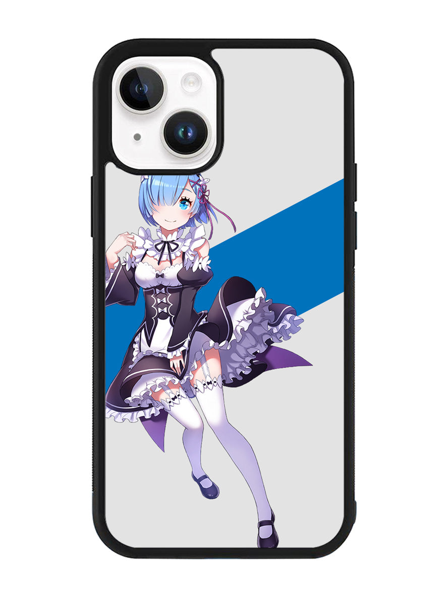 Rem Re Zero Anime iPhone 15 Case