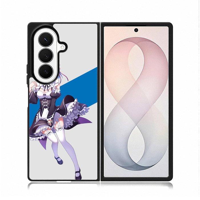 Rem Re Zero Anime Samsung Galaxy Z Fold 8 Ultra Case DC1570
