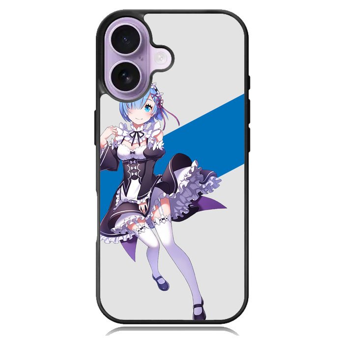 Rem Re Zero Anime iPhone 16 Case DC1570