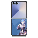 Rem Re Zero Anime Samsung Galaxy Z Flip 7 Case DC1571